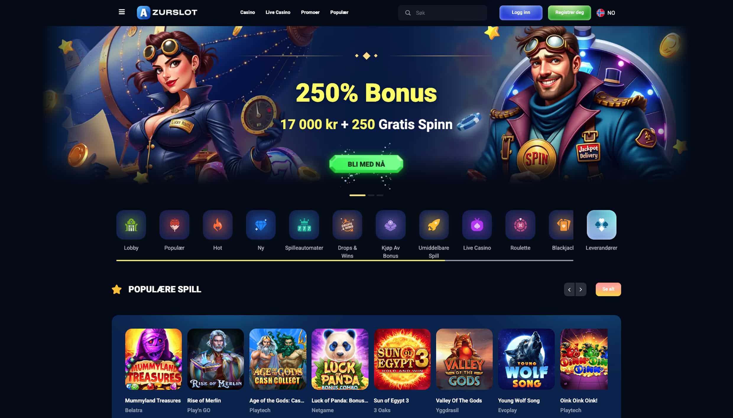 AzurSlot Kasinospill